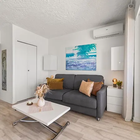 Horizon Ocean-studio Bord De Apartman Saint-Laurent-du-Var